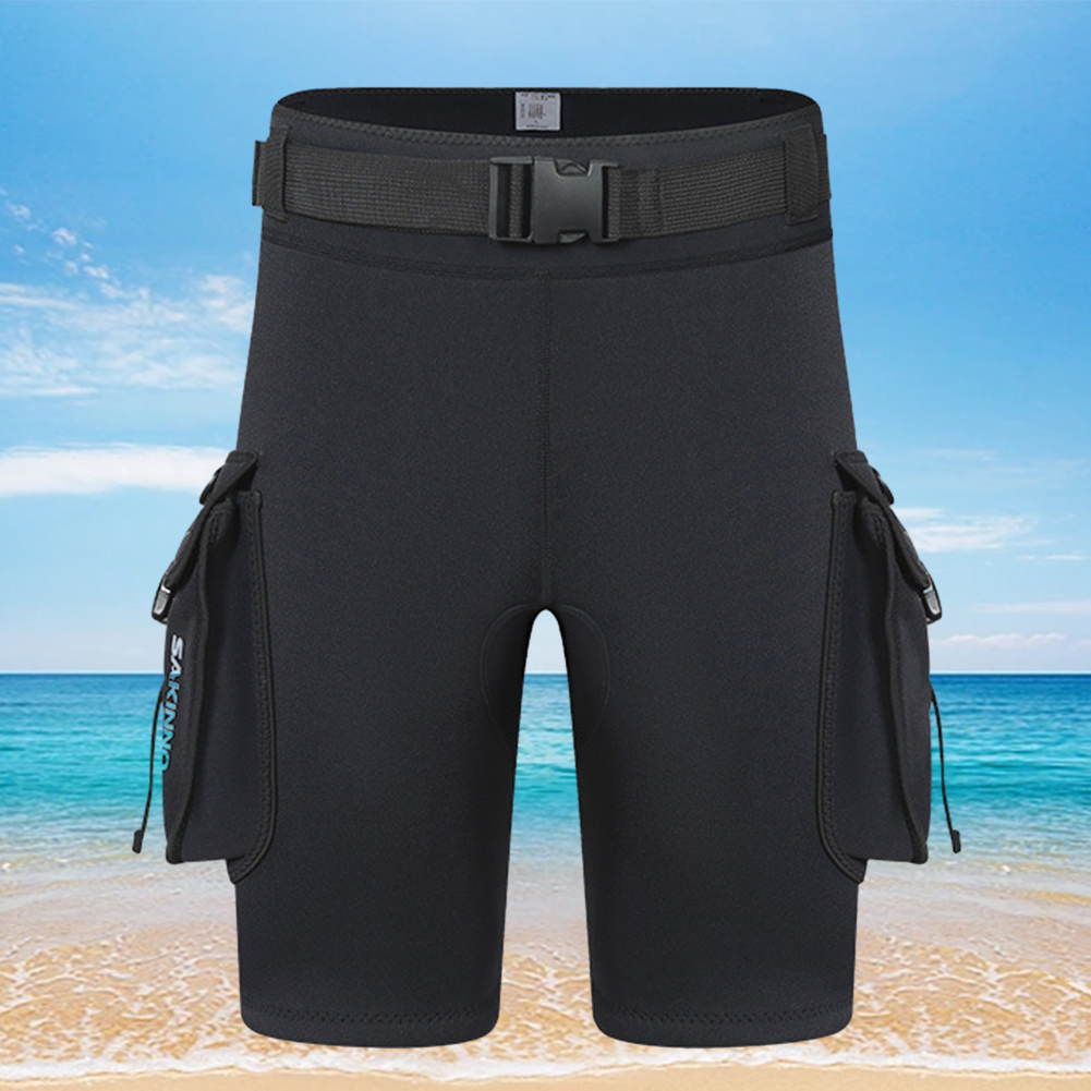 Tech Accessories For Men - Celana Pendek Wetsuit Neoprene 3mm dengan