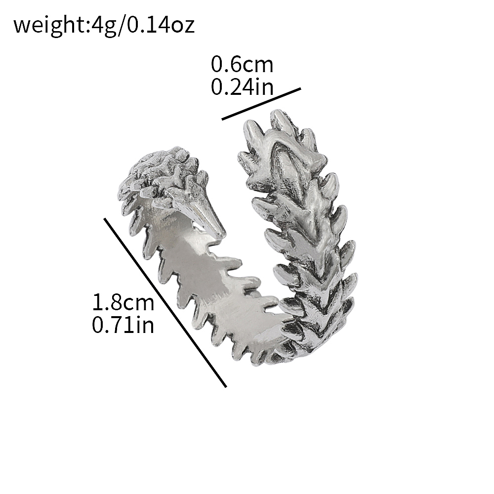 Cincin Pasangan Centipede Punk - Vintage Tech Accessories ulasan dan harga
