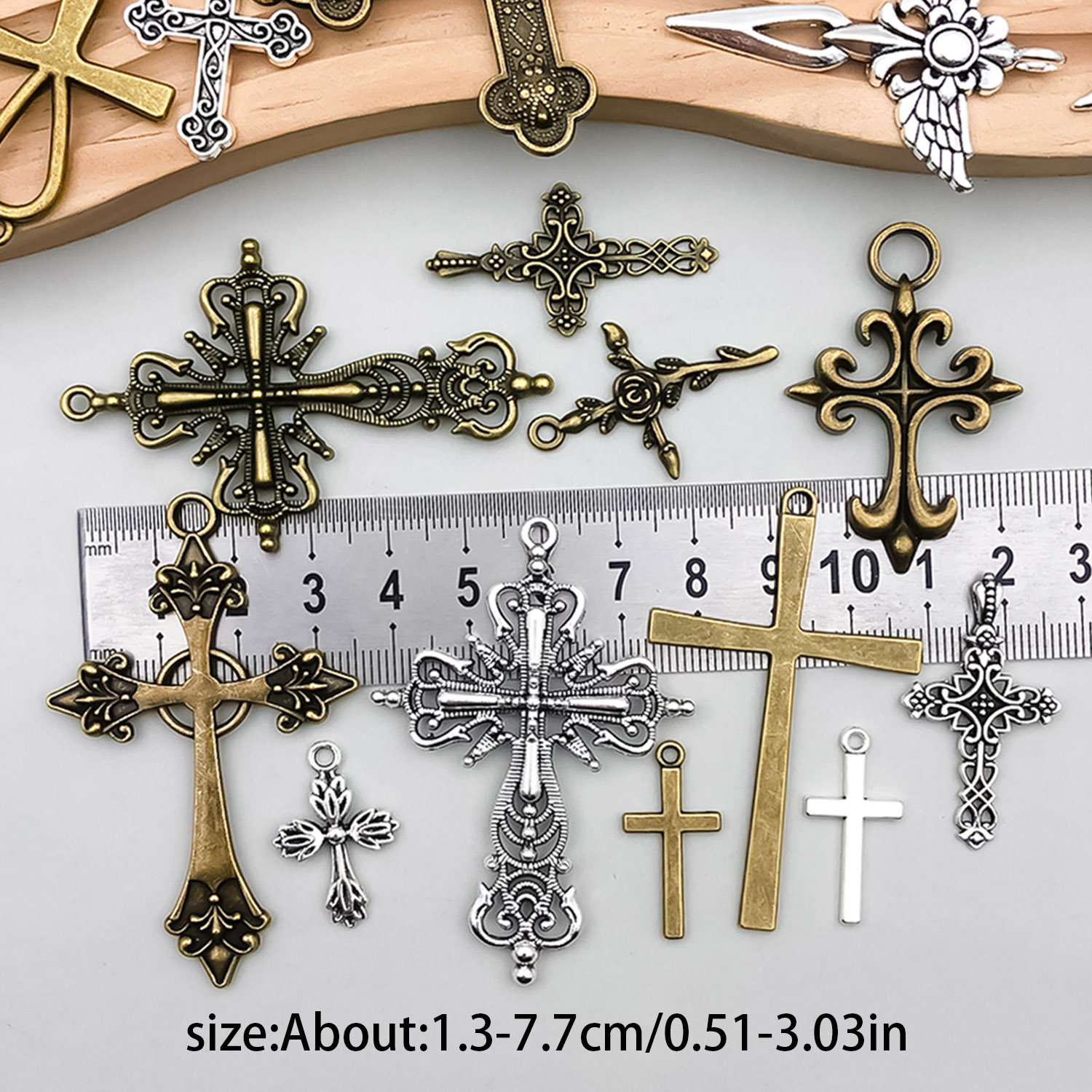 Aksesoris Ornamen Salib Laris  - Vintage Tech Accessories ulasan dan harga